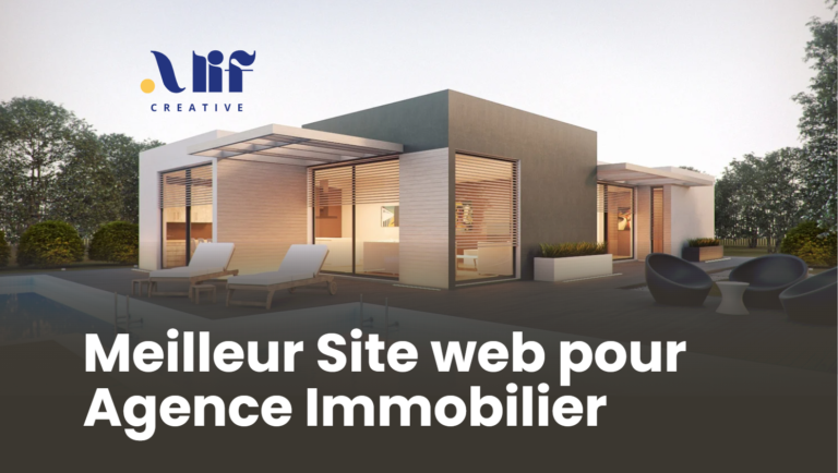 Meilleur Site web pour Agence Immobilier - Alif Creative